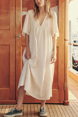 The Arbor Dress in Cream