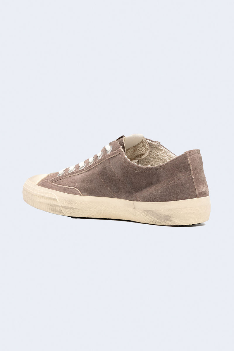 Men's V-Star Washed Suede Upper Napa Star Sneaker in Cinder White