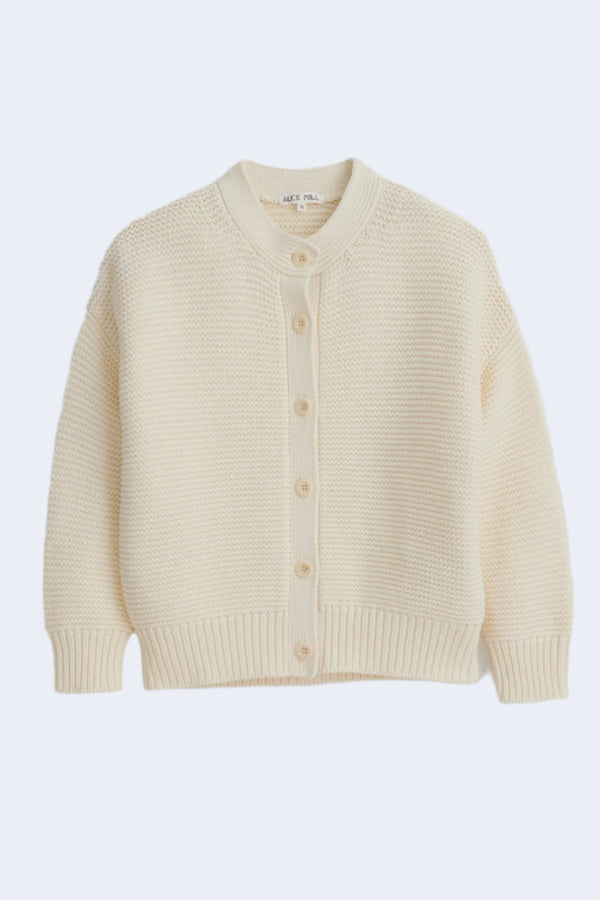 Women's Nico Chunky Cardigan in Ivory