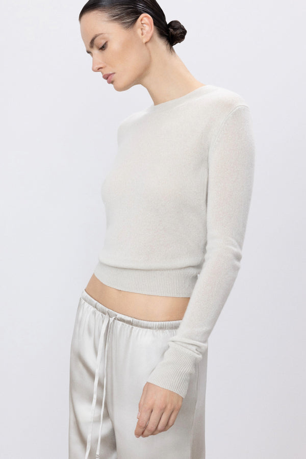 Francis Cashmere Sweater in Dove