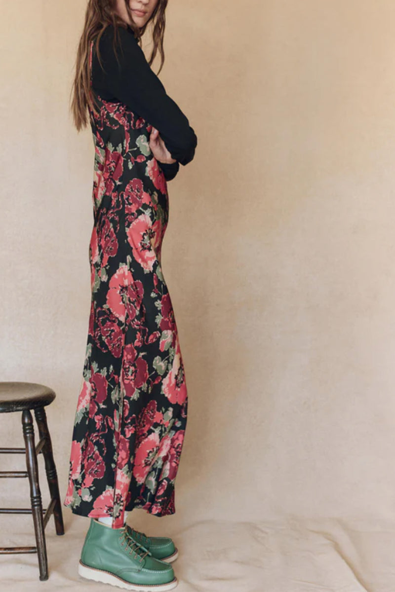 The Savannah Dress in Charming Rose