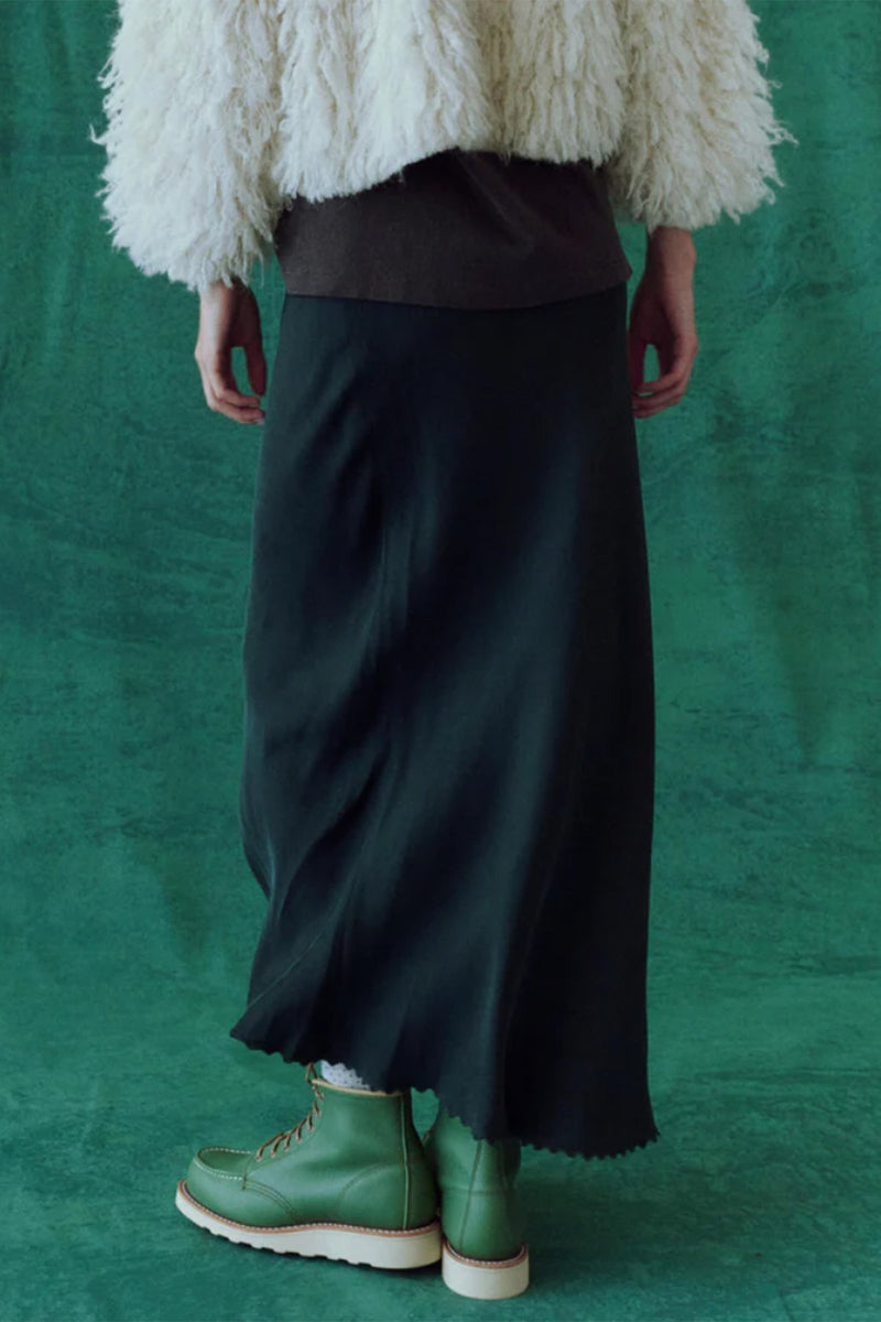 The Seabank Skirt in Winter Pine