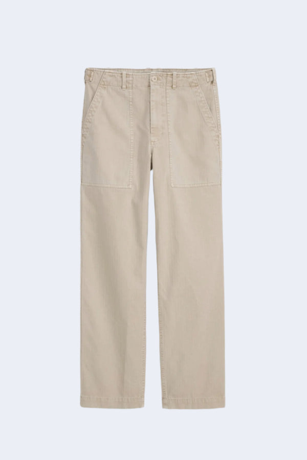 Men's Field Herringbone Pant in Stoneware