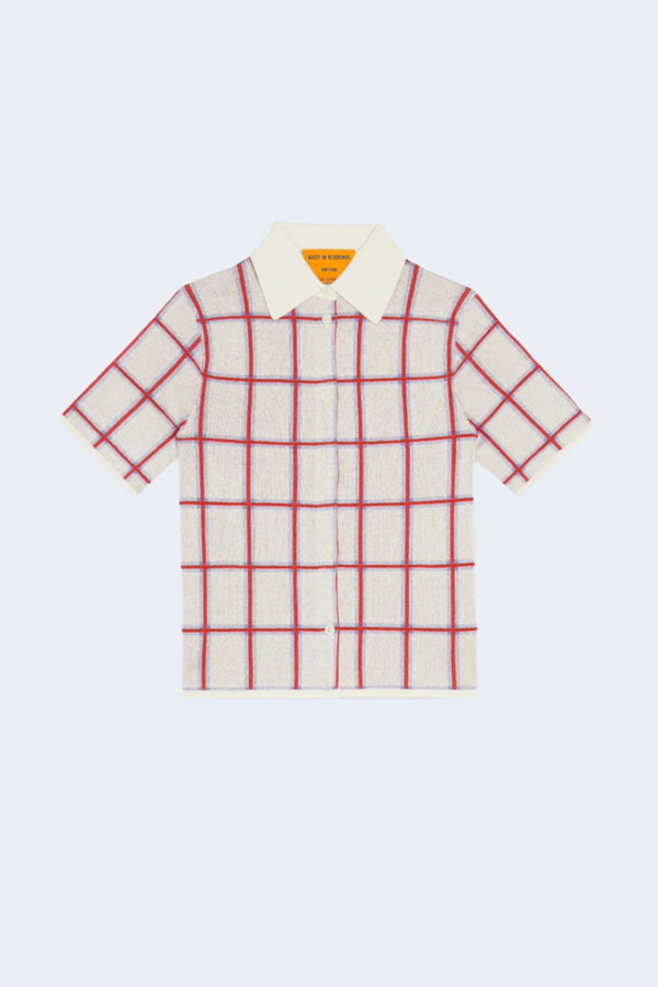 Picnic Plaid Shirt in Cream Combo