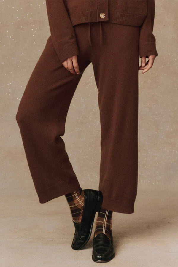 The Cashmere Lantern Pant in Santal