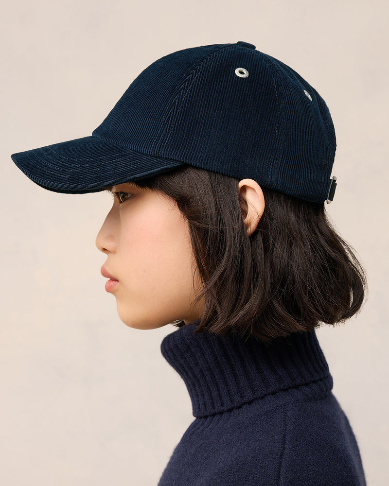 Tonal Adc Cap in Navy Blue