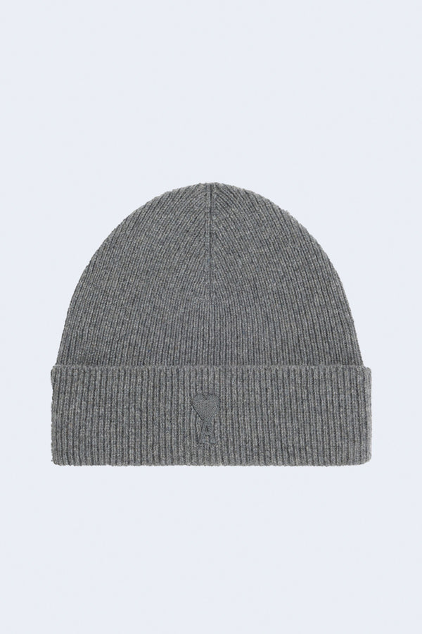 Tonal Adc Beanie in Light Grey