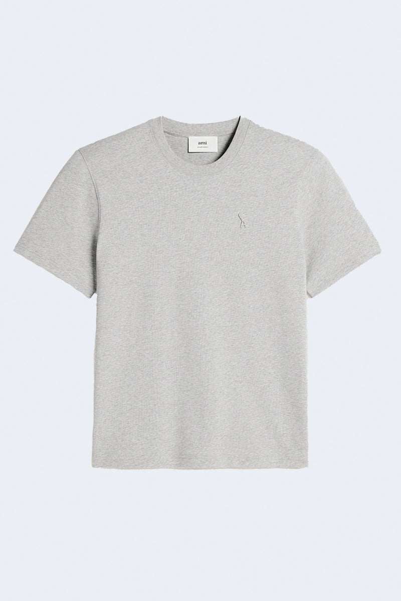 Adc Embosse Tshirt in Heather Ash Grey