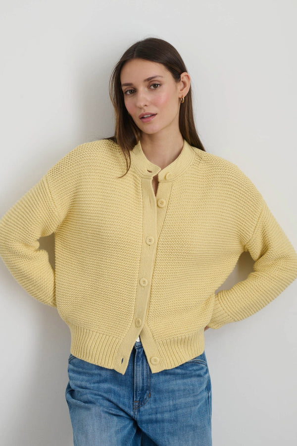 Women's Nico Chunky Cardigan in Butter