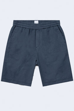 Drawstring Short in Shale Blue