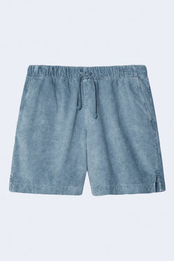 Corduroy Easy Short in Union Blue