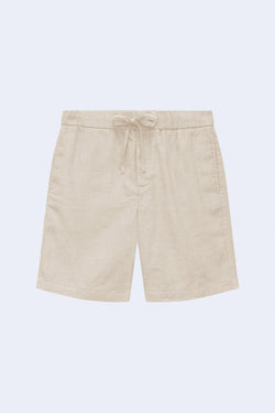 Felipe Linen Shorts in Sand