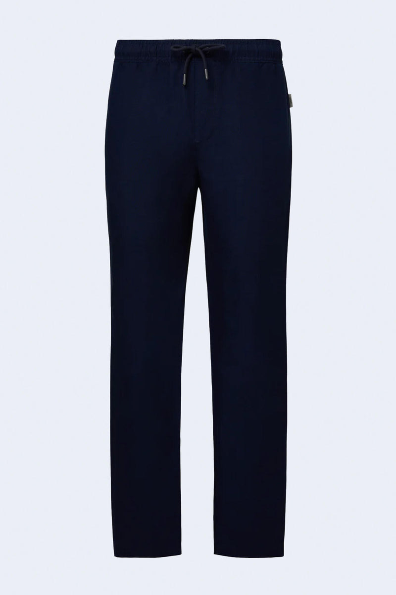 Men's Air Linen Pull on Pant in Deep Navy