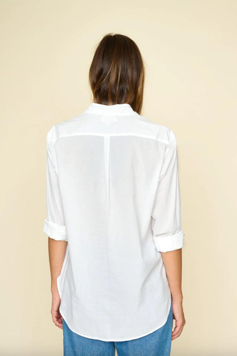 Beau Collared Shirt in White