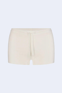 Drawstring Short in Cream