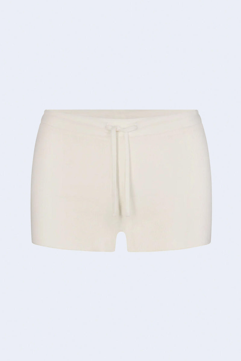 Drawstring Short in Cream