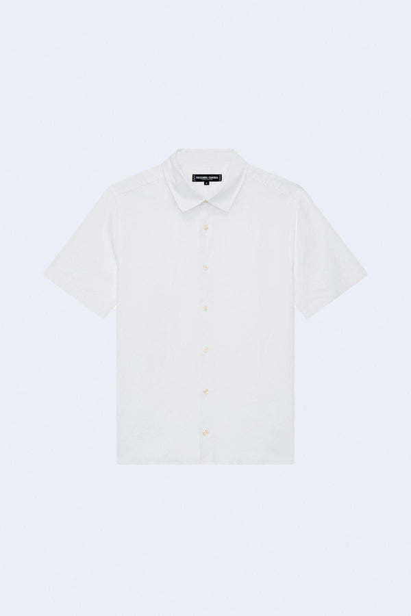 Castro Classic Linen Shirt in White