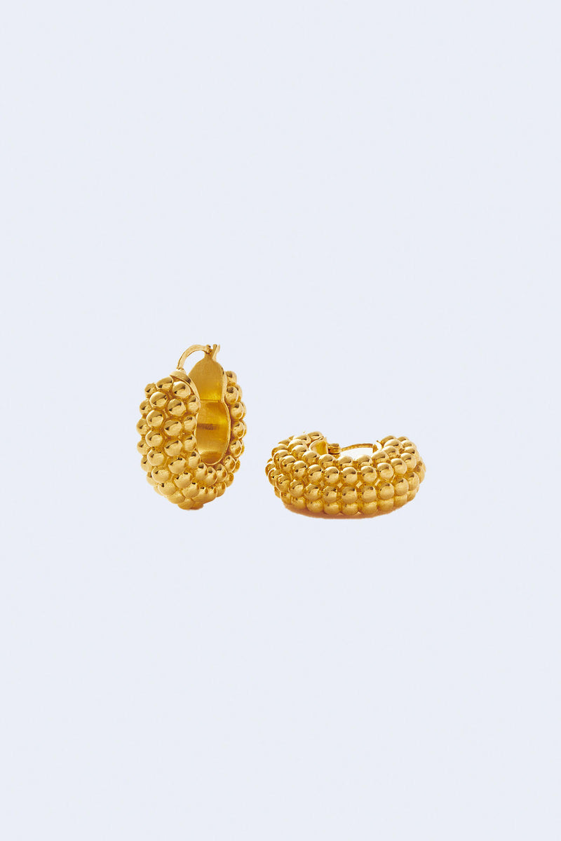 Baya Hoop Earrings in Gold