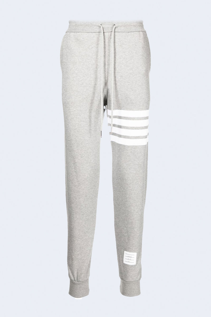 4Bar Loop Back Sweatpant in Light Grey